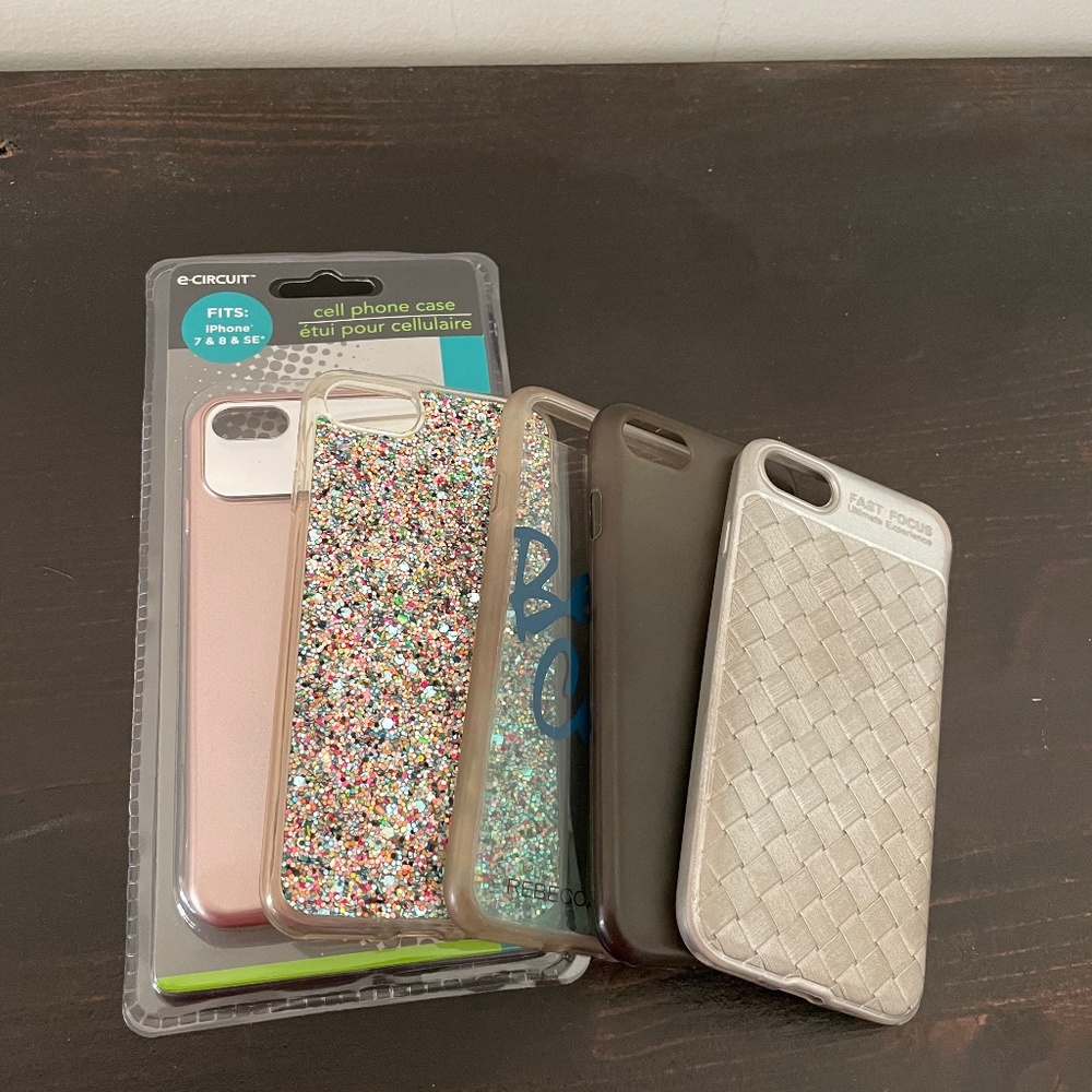 5 Phone Cases All Iphone7/Iphone8